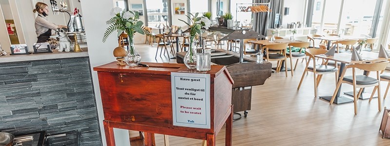 Paine Gillic Rummelig forfriskende Restaurant Fregatten i Hundige Havn ved Greve nær Karlslunde